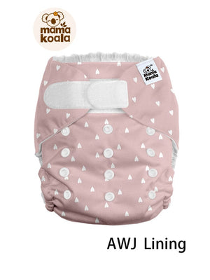 Mama Koala 3.0 Pocket Diaper - Hook & Loop - AWJ Lining (February 2024 PO)