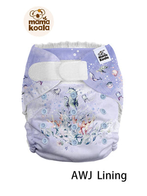 Mama Koala 3.0 Pocket Diaper - Hook & Loop - AWJ Lining (February 2024 PO)