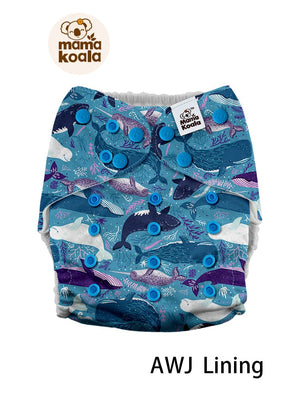 Mama Koala 3.0 Pocket Diaper - AWJ Lining (August 23 PO)