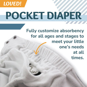 Rumparooz G3 One Size Pocket Cloth Diaper - Clover *