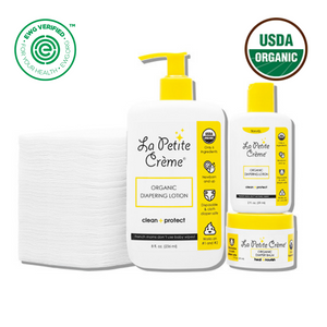 La Petite Creme Organic French Diaper Care - Gift Set (Disposable Pads) *