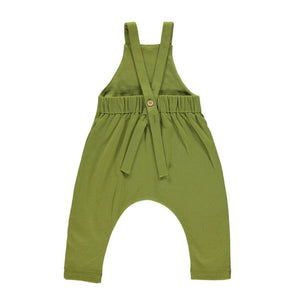 Long Dungarees - Leaf *