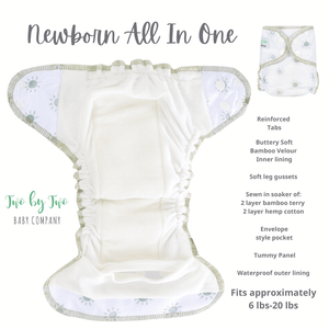 Two by Two Baby Company Newborn + All In One Set