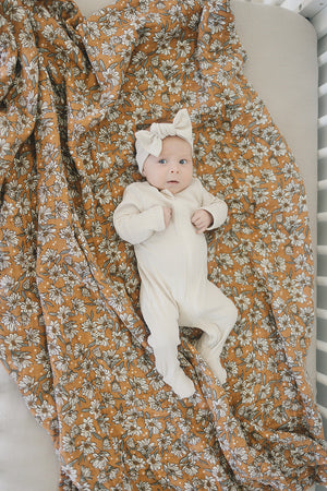 Mebie Baby Magnolia Muslin Quilt *