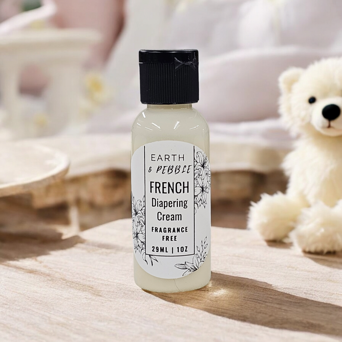 Earth & Pebble Fragrance Free French Diapering Cream 1 oz Sample