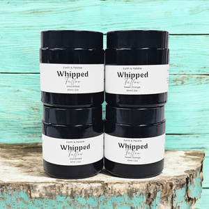 Whipped Grass Fed Suet Tallow by Earth & Pebble