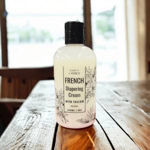 French Diapering Cream with Suet Tallow by Earth & Pebble