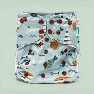 Winter Patterned Pocket Diaper with Athletic Wicking Jersey 2.0