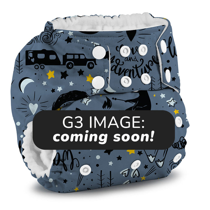 Rumparooz G3 One Size Pocket Cloth Diaper - Tula + Kanga Care :: Wander *