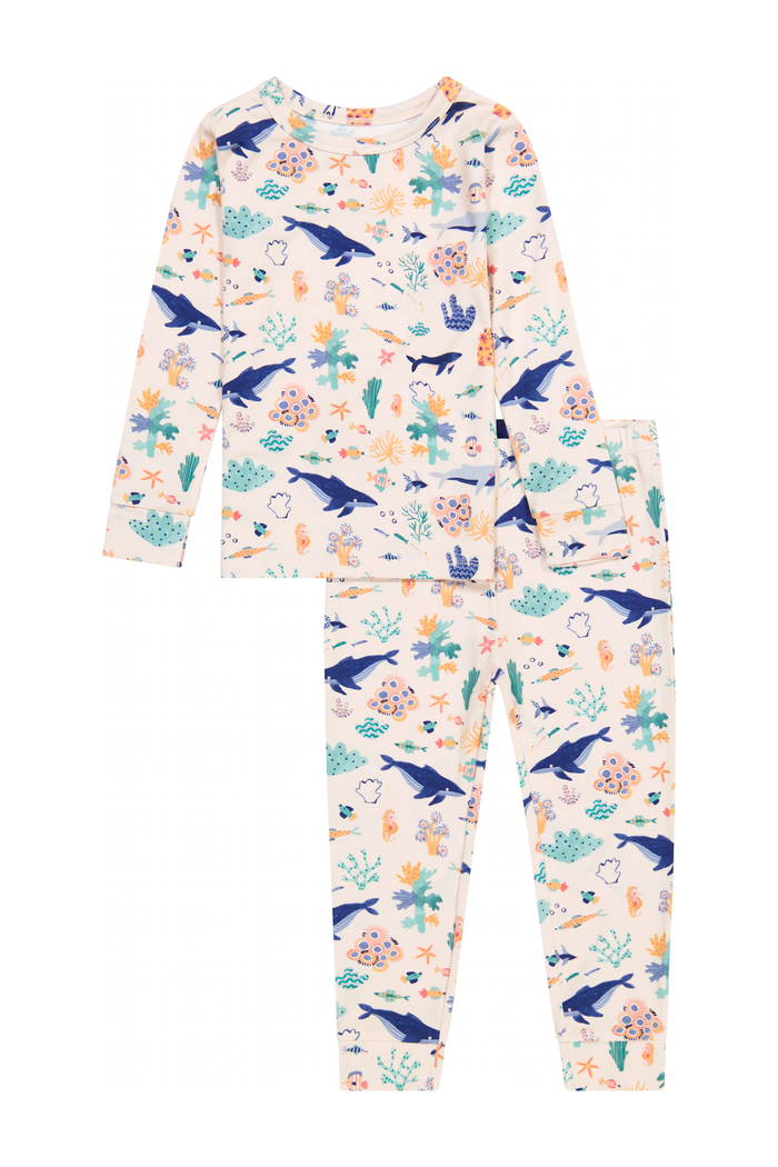 Bird & Bean Pajama Set -  Seas The Day *