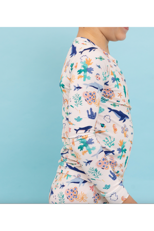 Bird & Bean Pajama Set -  Seas The Day *