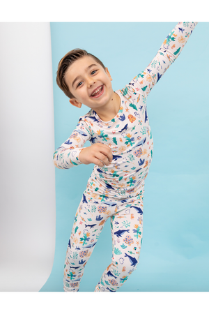 Bird & Bean Pajama Set -  Seas The Day *