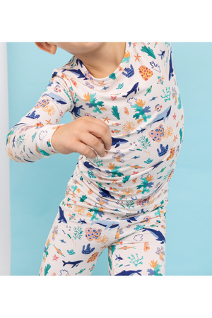 Bird & Bean Pajama Set -  Seas The Day *