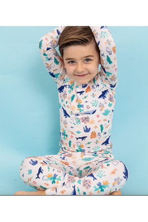 Bird & Bean Pajama Set -  Seas The Day *