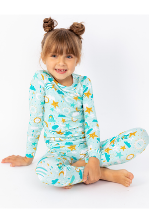 Bird & Bean Pajama Set -  Astro *