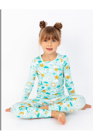 Bird & Bean Pajama Set -  Astro *