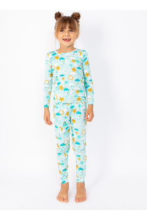 Bird & Bean Pajama Set -  Astro *