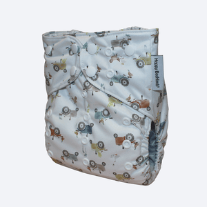 Spring Collection 2025 - New Updated - The "EZ" Pocket Diaper by Happy BeeHinds