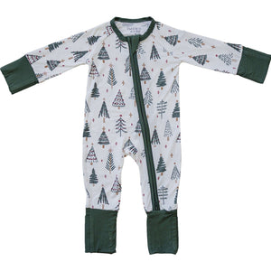 Mebie Baby Christmas Tree Bamboo Zipper *