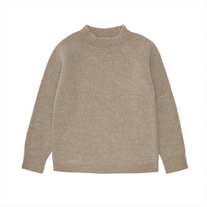 Alpaca Sweater - Camel Melange *