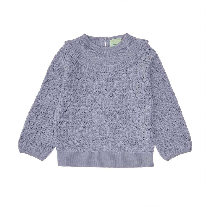 Baby Pointelle Sweater - Lavender *