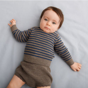 Baby Rib Sweater - Beige Melange *