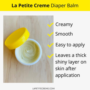 La Petite Creme Organic French Diaper Rash Cream - 4 oz *