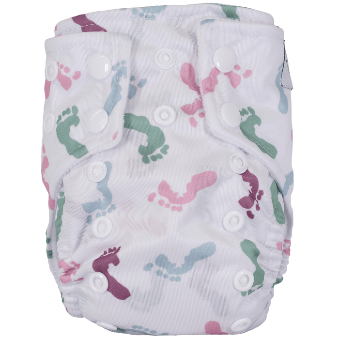 Texas Tushies Bamboo Velour Tiny Tushies Newborn AIO Cloth Diaper*