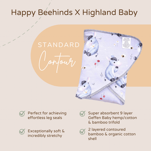 Highland Baby Contour Diaper - Exclusive Sweet Donkey