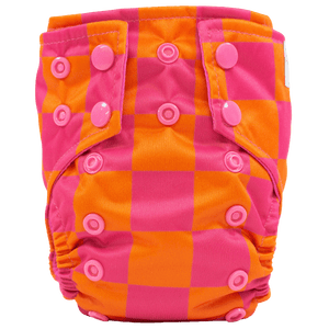 Texas Tushies Colored AWJ - Tiny Tushies Newborn AIO Cloth Diaper *