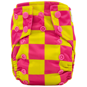 Texas Tushies Colored AWJ - Tiny Tushies Newborn AIO Cloth Diaper *