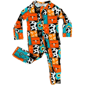 Cowboy Patches - Bamboo Viscose Zippies *