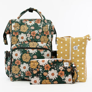 Emerald Meadow - Diaper Bag *