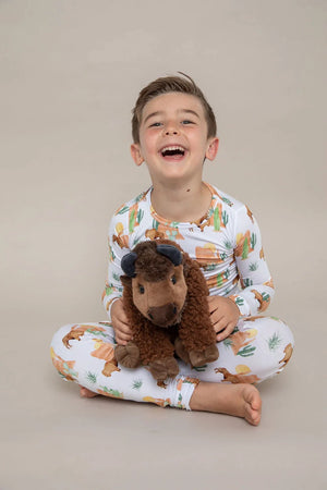 Bird & Bean Pajama Set - Bison *