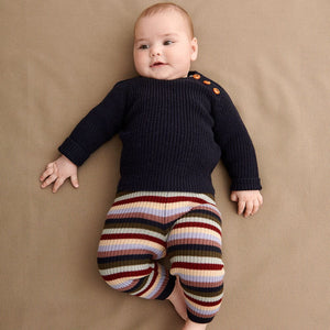 Baby Rib Sweater - Teal *