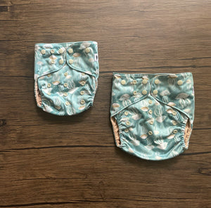 Redwood Cloth Co XL Pocket Diaper - Salty Seas and Summer Breeze Collection