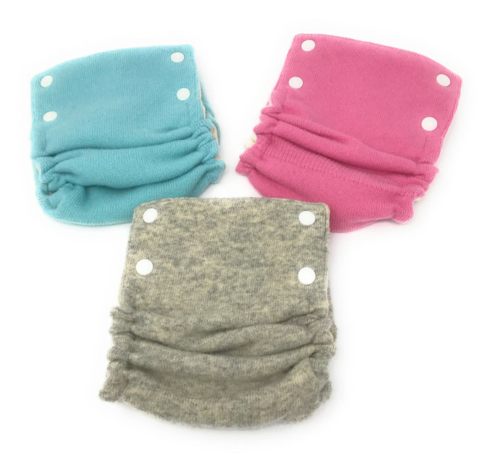 BaBee Greens Wool Diaper Covers (Solid Colors) - One Cover*