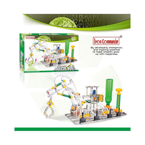 Functioning Crane Claw with Air Pressure Construction Model Kit (907 Pieces) *