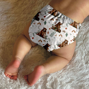 Wilder Cloth Diaper Cover - Bear Necessities *