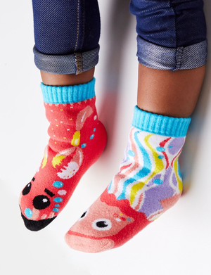 KIDS CRAB & JELLYFISH NO SLIP SOCKS *