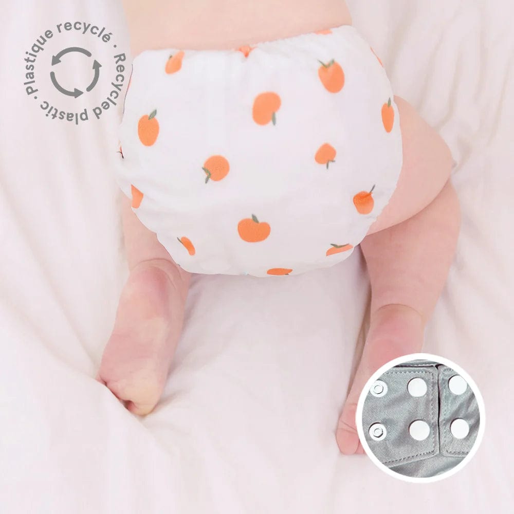 La Petite Ourse All In One - Peachy | Happy BeeHinds | Modern Cloth Diapers