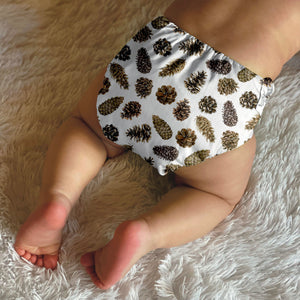 Wilder Cloth Diaper Cover - Mighty Pines *