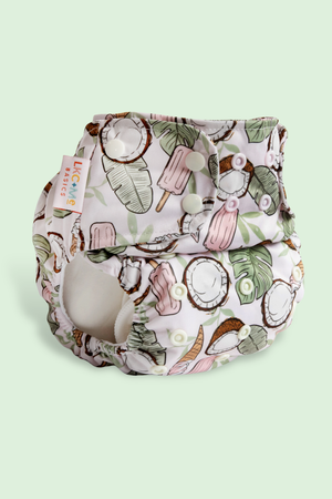 LKC+Me - One-Size Pocket Cloth Diaper with AWJ - Leilani *