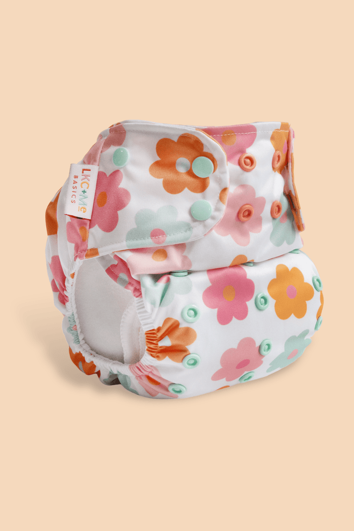 LKC+Me - One-Size Pocket Cloth Diaper with AWJ - Rosalie *