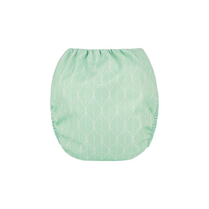 Newborn Pocket Diaper - Green Odyssey