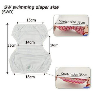 2 Pack Alva Swim Diaper