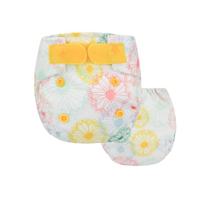 Newborn Pocket Diaper - Flowers