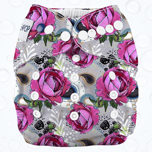 SeaPop Pocket Diaper with Bamboo Insert