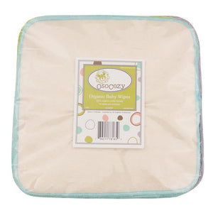 OsoCozy Organic Flannel Baby Wipes 12 pack