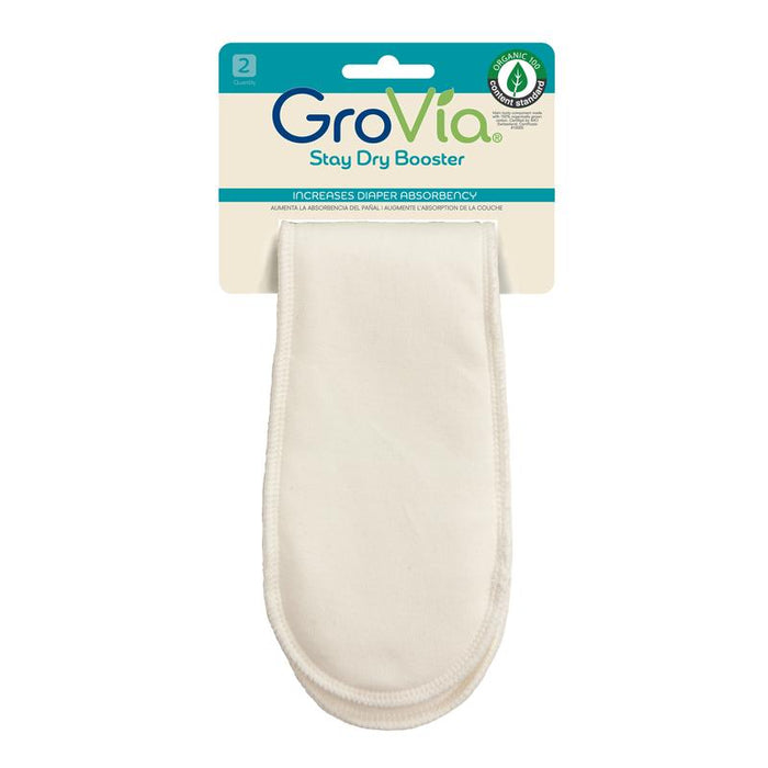 Grovia Stay Dry Booster 2 pack